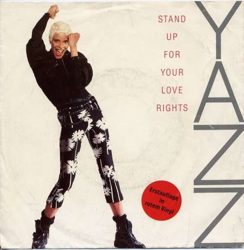 Cover Yazz - Stand Up For Your Love Rights (7, Single, Red) Schallplatten Ankauf