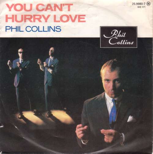 Cover Phil Collins - You Can't Hurry Love (7, Single) Schallplatten Ankauf