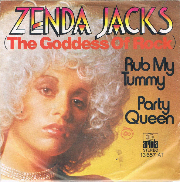 Cover Zenda Jacks - Rub My Tummy / Party Queen (7, Single) Schallplatten Ankauf