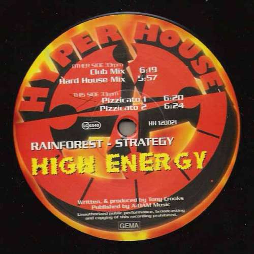 Cover Strategy - High Energy (12) Schallplatten Ankauf