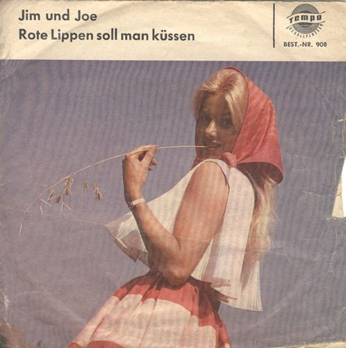 Cover Jimmy Fields - Jim Und Joe / Rote Lippen Soll Man Küssen (7, Single, Mono) Schallplatten Ankauf