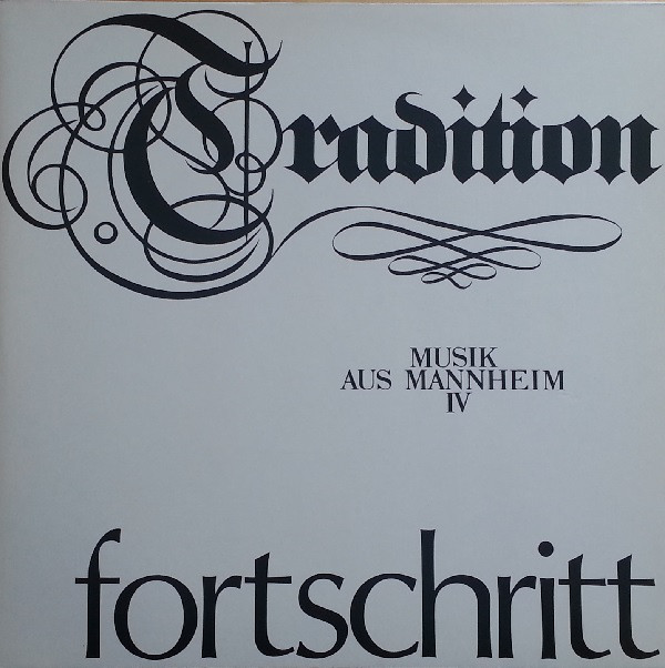 Cover Various - Musik Aus Mannheim IV (Tradition Fortschritt) (2xLP, S/Edition) Schallplatten Ankauf