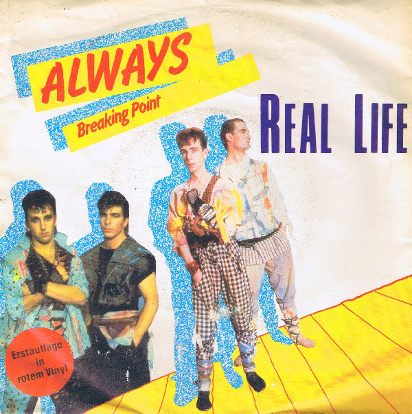 Cover Real Life - Always (7, Single, Red) Schallplatten Ankauf