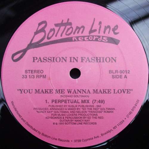 Cover You Make Me Wanna Make Love Schallplatten Ankauf