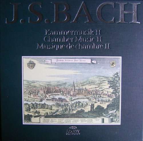 Cover Johann Sebastian Bach - Kammermusik II - Chamber Music II - Musique De Chambre II (7xLP + Box) Schallplatten Ankauf