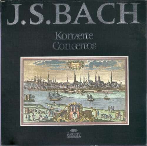 Cover Johann Sebastian Bach - Konzerte - Concertos (11xLP, Comp, + B) Schallplatten Ankauf