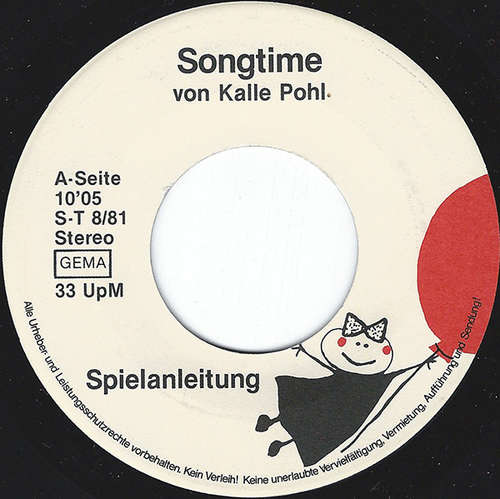 Cover Kalle Pohl - Songtime (7) Schallplatten Ankauf
