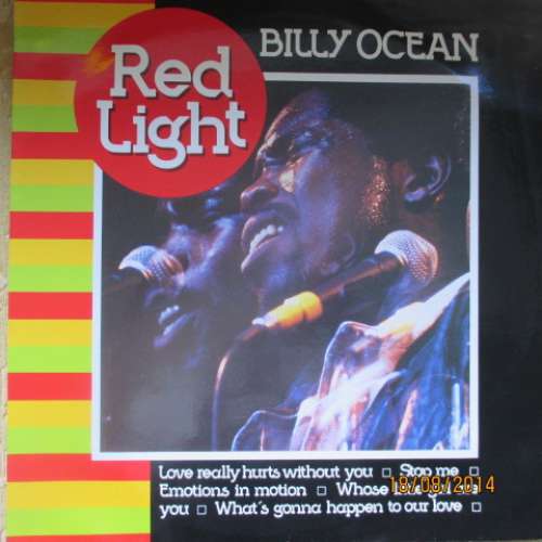 Cover Billy Ocean - Red Light (LP, Comp) Schallplatten Ankauf