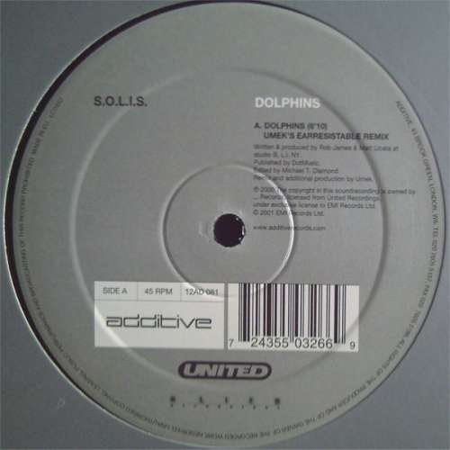 Cover S.O.L.I.S. - Dolphins (12) Schallplatten Ankauf