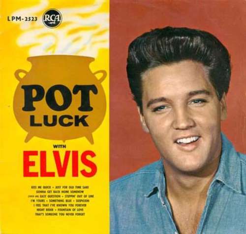 Cover Elvis Presley - Pot Luck (LP, Album, Mono) Schallplatten Ankauf