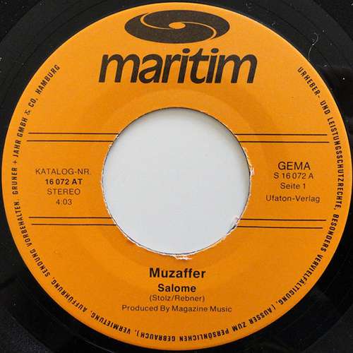 Cover Muzaffer* - Salome / Goldmarie (7) Schallplatten Ankauf