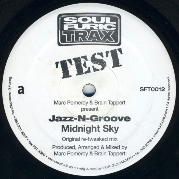 Cover Jazz-N-Groove - Midnight Sky (12, TP) Schallplatten Ankauf