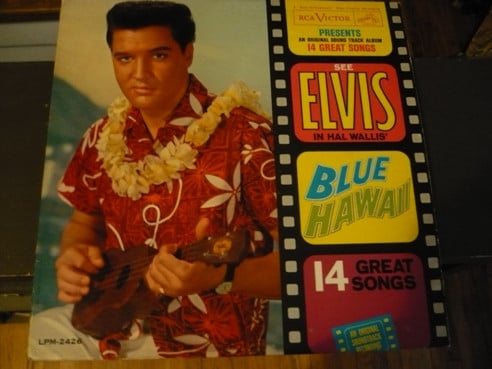 Cover Elvis Presley - Blue Hawaii (LP, Album, Mono) Schallplatten Ankauf