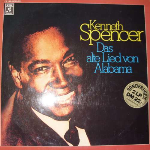 Cover Kenneth Spencer - Das Alte Lied Von Alabama (2xLP, Album, Mono) Schallplatten Ankauf