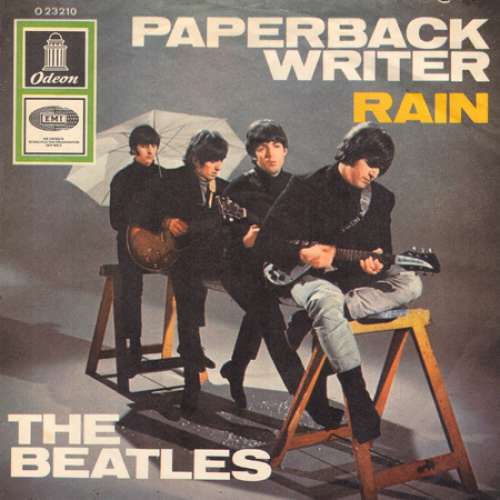 Cover The Beatles - Paperback Writer / Rain (7, Single) Schallplatten Ankauf