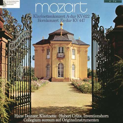 Cover Mozart* / Collegium Aureum Auf Originalinstrumenten*, Franzjosef Maier, Hans Deinzer, Hubert Crüts - Klarinettenkonzert A-dur KV 622 / Hornkonzert Es-dur KV 447 (LP) Schallplatten Ankauf