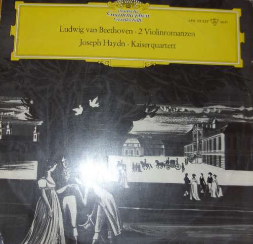 Cover Ludwig van Beethoven ∙ Joseph Haydn - 2 Violinromanzen ∙ Kaiserquartett (LP, Mono) Schallplatten Ankauf