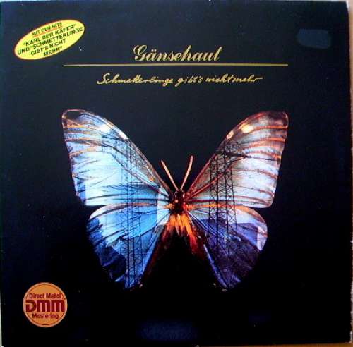 Cover Gänsehaut - Schmetterlinge Gibt's Nicht Mehr (LP, Album, RP) Schallplatten Ankauf