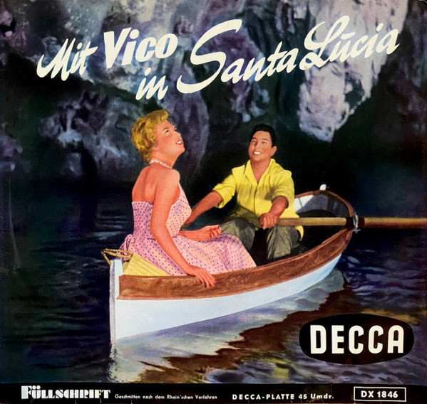 Cover Vico Torriani - Mit Vico In Santa Lucia (7, EP) Schallplatten Ankauf