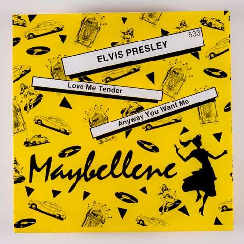 Cover Elvis Presley - Love Me Tender / Anyway You Want Me  (7, Single, RE) Schallplatten Ankauf