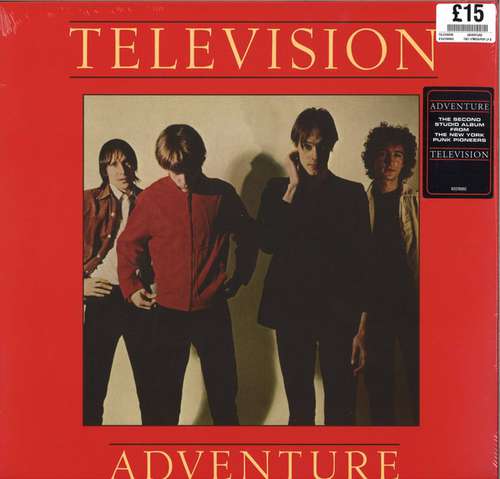 Cover Television - Adventure (LP, Album, RE, RM) Schallplatten Ankauf