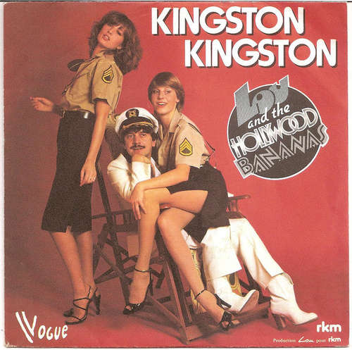 Cover Lou & The Hollywood Bananas - Kingston Kingston (7, Single) Schallplatten Ankauf