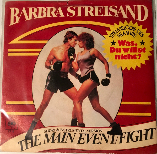 Cover Barbra Streisand - The Main Event (7, Single, Promo) Schallplatten Ankauf
