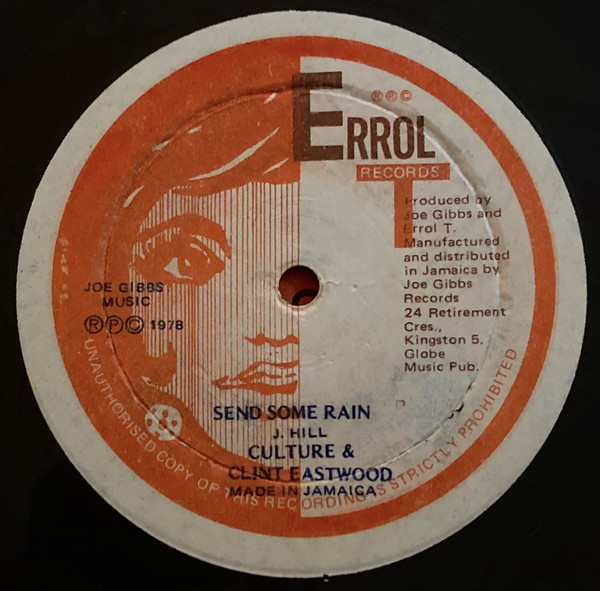 Cover Culture & Clint Eastwood, Joe Gibbs & The Professionals - Send Some Rain / Down Jamaica Way (12) Schallplatten Ankauf