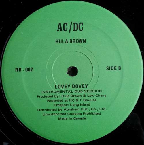 Cover Rula Brown - Lovey Dovey (12) Schallplatten Ankauf