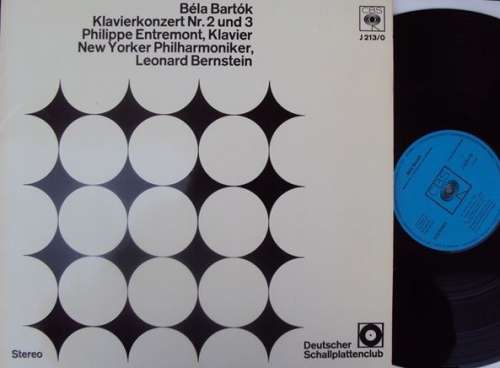 Cover Béla Bartók / Philippe Entremont / New Yorker Philharmoniker* / Leonard Bernstein - Klavierkonzert Nr. 2 Und 3 (LP, Album, Club) Schallplatten Ankauf