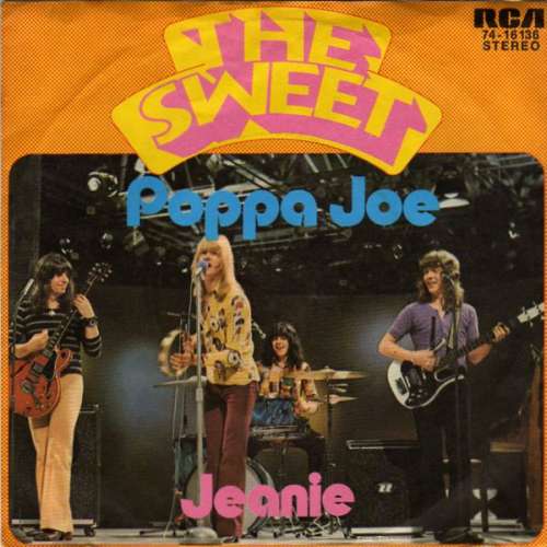 Cover The Sweet - Poppa Joe / Jeanie (7, Single) Schallplatten Ankauf