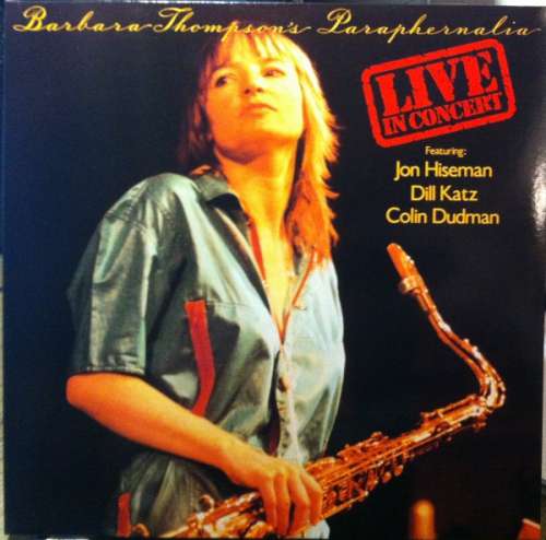 Cover Barbara Thompson's Paraphernalia - Live In Concert (2xLP, Album, Gat) Schallplatten Ankauf