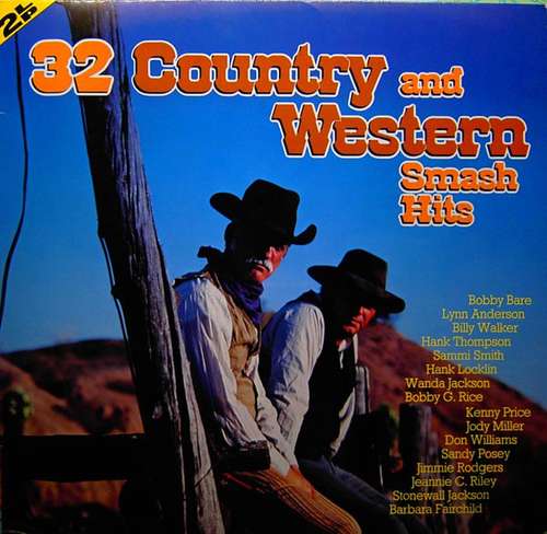 Cover Various - 32 Country And Western Smash Hits (2xLP, Comp) Schallplatten Ankauf