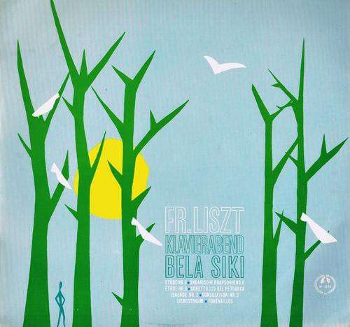 Cover Fr. Liszt*, Bela Siki - Klavierabend (LP, Mono) Schallplatten Ankauf