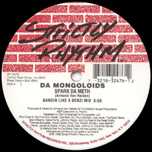 Cover Da Mongoloids - Spark Da Meth (12) Schallplatten Ankauf