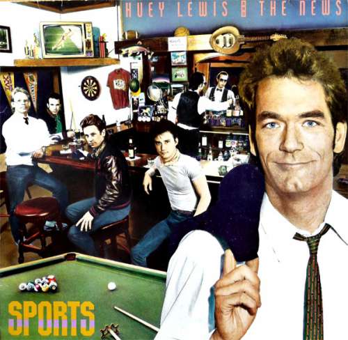 Cover Huey Lewis And The News* - Sports (LP, Album) Schallplatten Ankauf