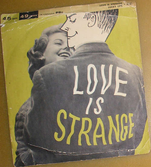 Cover Anne Lloyd & Bob Miller (4) / Dottie Evans - Love Is Strange / Lucky Lips (7) Schallplatten Ankauf