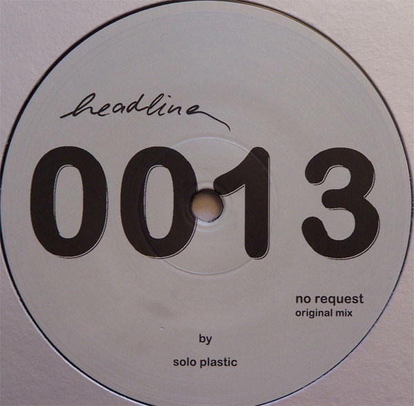 Bild Solo Plastic - No Request (12) Schallplatten Ankauf