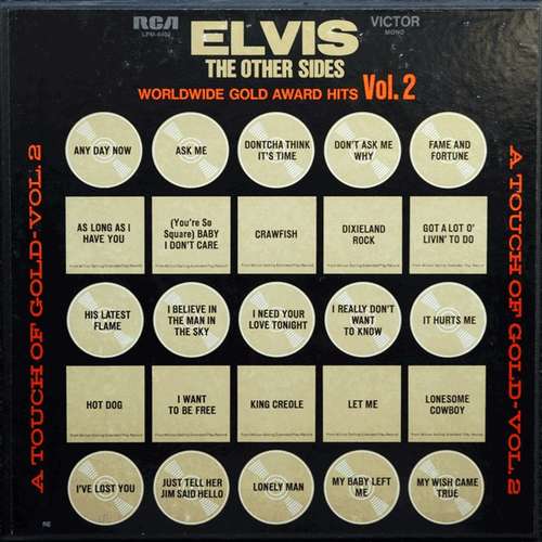 Cover Elvis Presley - The Other Sides - Worldwide Gold Award Hits - Vol. 2 (4xLP, Comp, Mono, RE, Ind + Box) Schallplatten Ankauf