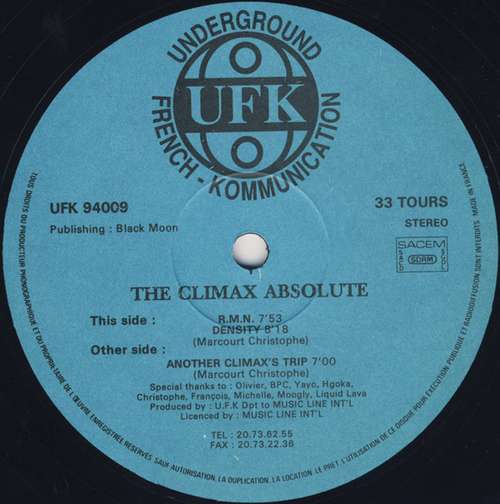 Cover The Climax Absolute* - Another Climax's Trip (12) Schallplatten Ankauf