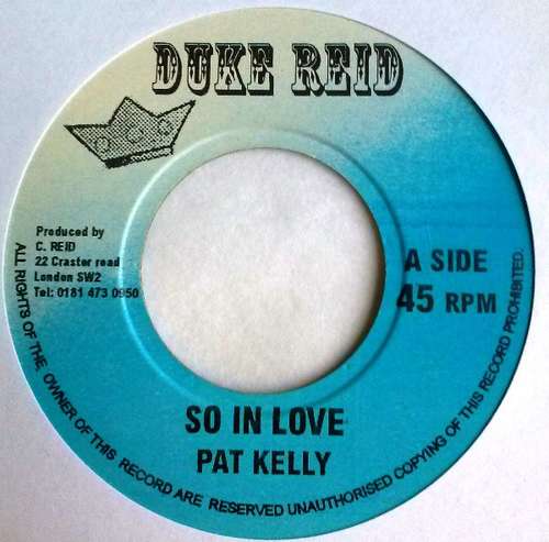 Cover Pat Kelly - So In Love (7, Single, RE) Schallplatten Ankauf