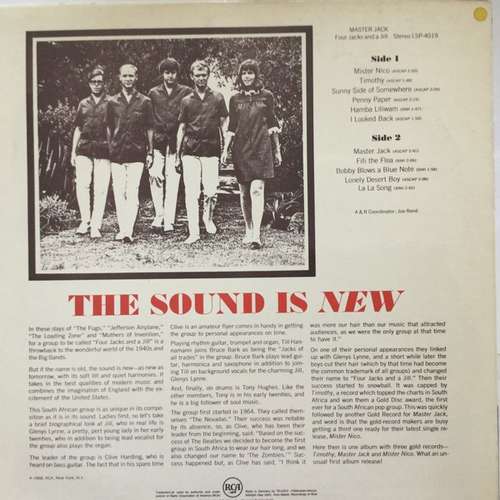 Cover Four Jacks And A Jill - Master Jack (LP, Album) Schallplatten Ankauf