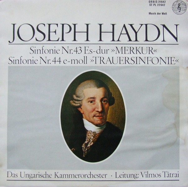 Bild Haydn*, Ungarische Kammerorchester*, Vilmos Tátrai - Sinfonie Nr. 43 Es-Dur Merkur / Sinfonie Nr. 44 E-Moll Trauersinfonie (LP, Album, Mono) Schallplatten Ankauf