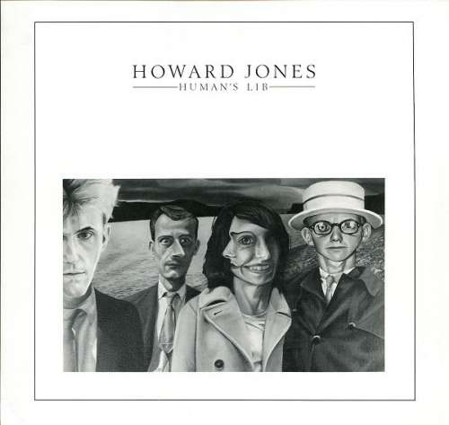 Cover Howard Jones - Human's Lib (LP, Album, Bla) Schallplatten Ankauf