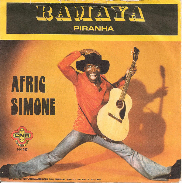 Cover Afric Simone - Ramaya (7, Single, Red) Schallplatten Ankauf