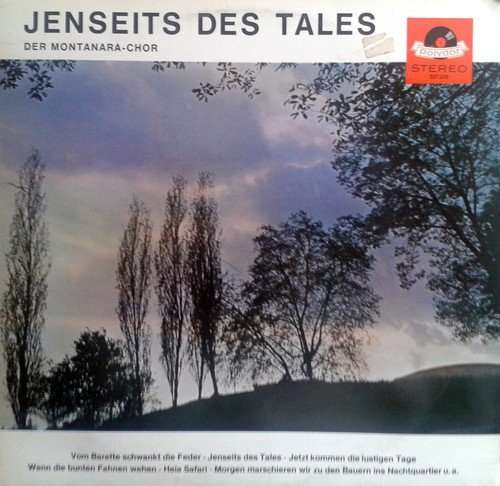 Cover Der Montanara-Chor* - Jenseits Des Tales (LP, Album) Schallplatten Ankauf