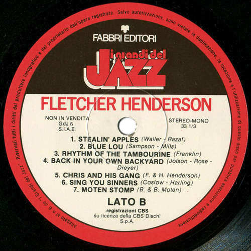 Cover Fletcher Henderson - Fletcher Henderson (LP, Comp, RE) Schallplatten Ankauf