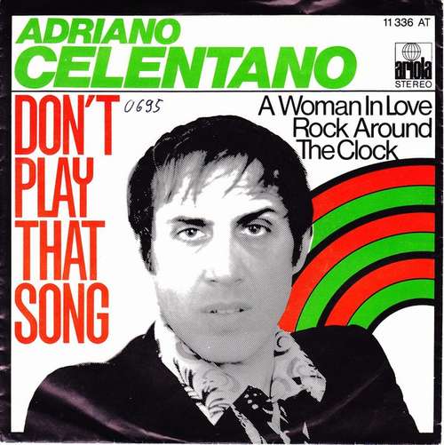 Cover Adriano Celentano - Don't Play That Song (7, Single) Schallplatten Ankauf