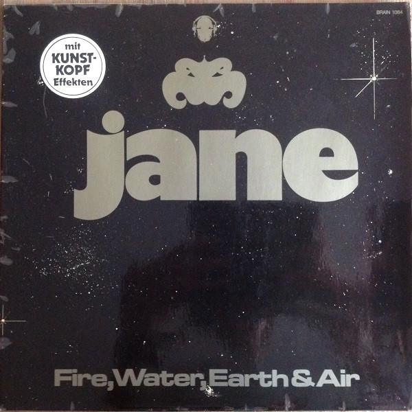 Cover Jane - Fire, Water, Earth & Air (LP, Album, RE, NO ) Schallplatten Ankauf