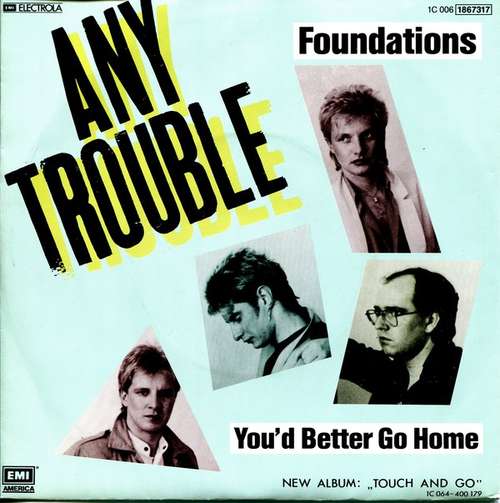 Cover Any Trouble - Foundations (7, Single) Schallplatten Ankauf